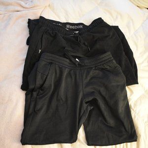 TWO Pairs of Sweatpants (Adidas & Reebok)